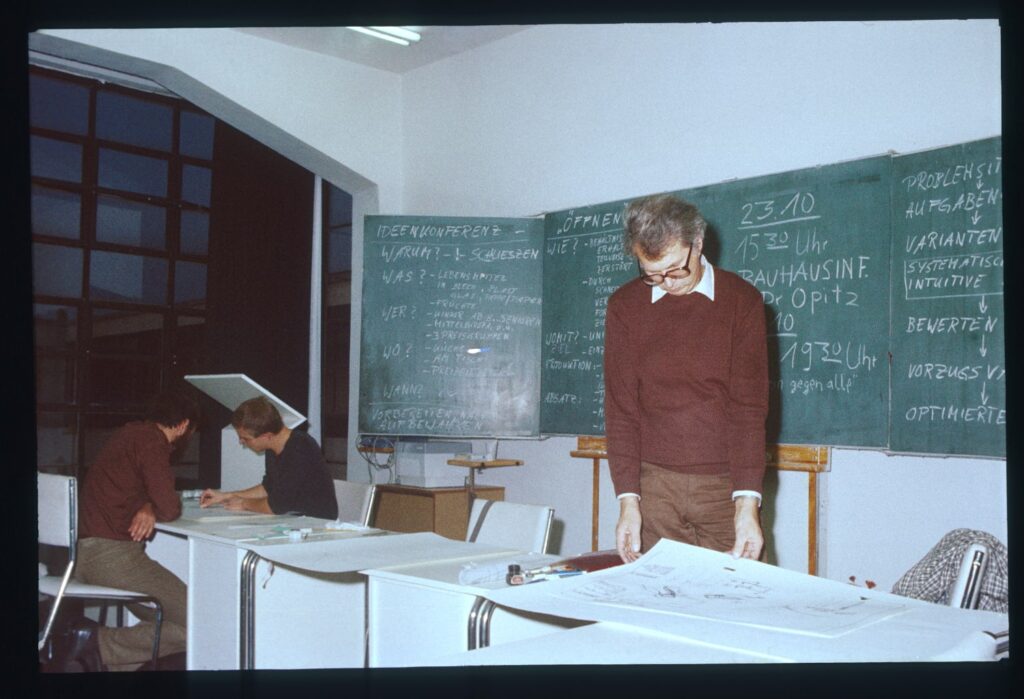 Bauhaus Dessau Ideenseminar 1984