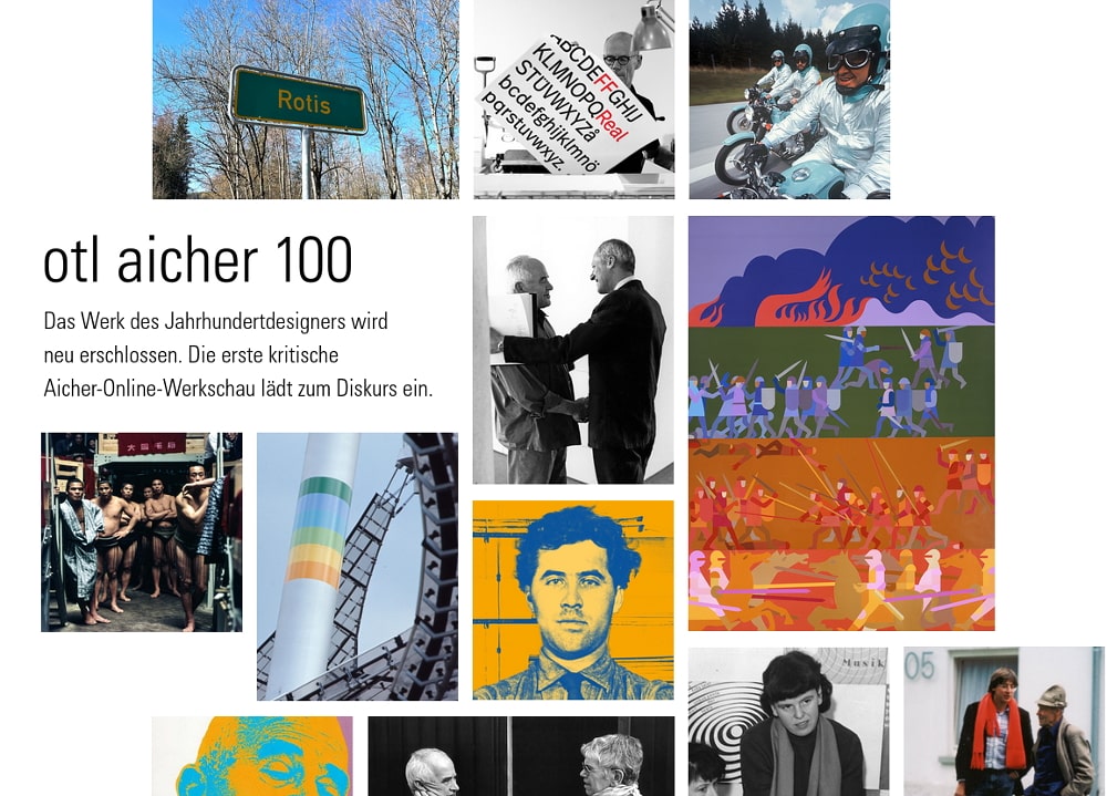 otl aicher 100 – ein Projekt des Internationalen Designzentrums Berlin IDZ